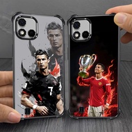D45 CR7 Ronaldo TPU Case for Realme C20S C20 C11 2021 shockproof