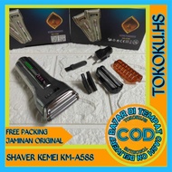 Kemei SHAVER KMA588/ KEMEI Shaft/KEMEI Mustache SHAVER/Hair Trimmer/Emerald SHAVER/KEMEI Shaft