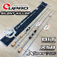 EUPRO SILENT KILLER 1PIECE DAN 2PIECE SPINNING / BAITCASTING (BC) FISHING ROD