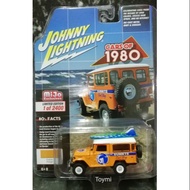 Johnny lightning 1/64 Toyota Land Cruiser FJ40 Surf Board Orange