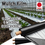 30 Microns PLASTIC MULCH FILM 4ft x 400m/3ft x 400m/2.5ft x 400m JAPAN QUALITY Heavy Duty Thick