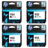 HP 934 BLACK / 935 CYAN/MAGENTA/YELLOW INK CARTRIDGE [100% ORIGINAL]