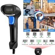 Eyoyo Wired 1D QR 2D barcode scanner, handheld USB Wired Bar Codes Reader CCD PDF417 Data Matrix Bar