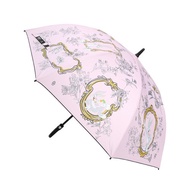 (Looney Tunes 樂一通) 兔巴哥 鏡花水月(粉) 黑膠防雷直傘