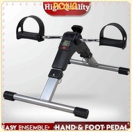 POLI Mini Exercise Bicycle, Portable Thin Legs Exercise Bike, High Quality with Timer Foldable LCD D