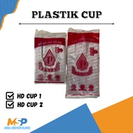Hd CUP PLASTIC / PLASTIC CUP 1 CUP AND 2 CUPS