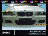 B0862 BM E46 00-05 Fiber Front Bumper (M3) Body kit Bodykit