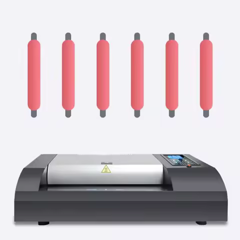 U-6330 Iron shell plastic sealing machine A3/A4 office and home sealing machine book document lamina