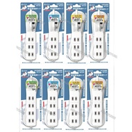 Yongxu Technology New Safety Regulations Made In Taiwan 3 Seats 2P Extension Cord 4 2P SJ-203 SJ-679