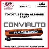 TOYOTA ESTIMA ALPHARD ACR30 ~ RACK END BRAND 555 (SR-T470)