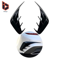 [Blesiya] 2 Pieces Rear Bumper Lip Spoiler Rear Bumper Protector Guard for M Sport 318i