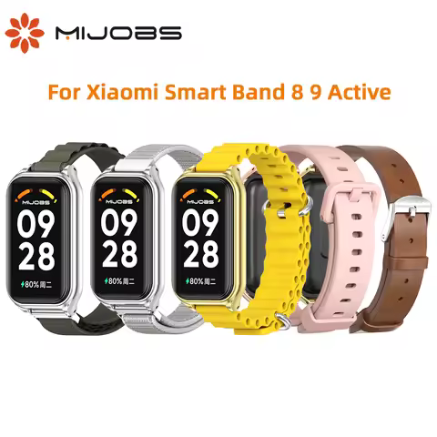 For Xiaomi Smart Band 8 9 Active Watchband Bracelet for Mi Band 8 Active Correa Wrist Strap Replacem