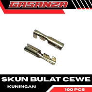 Skun Bulat Cewe/ Skun Kabel Cewe/ Skun Kabel Female