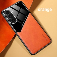 For Samsung Galaxy A56 5G Case Luxury Leather Magnetic Holder Cover For SamsungA56 Samung A56 A 56 5