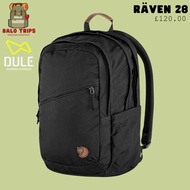 Fjallraven Raven 28 Travel - School Backpack - Black