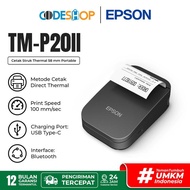 Epson TM-P20II Mini Printer Kasir Mobile Portable Bluetooth Cetak Struk Thermal 58mm