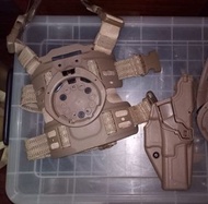 Radar 1957 沙色戰術槍套 Glock 17 用 英軍 British army wargame gbb