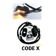 HONDA RS150 V1 V2 RSX150 WINNER X RSX for rear fender ekor Led bracket wt cover full set lampu no pl