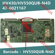 New HV430QUB-N4D 47-6021167 barcode HV550QUB-N4D logic board Parts