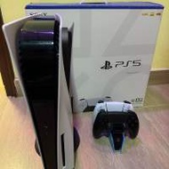 Ps5 光碟版 有單齊配件 兩隻手掣 買左兩個星期