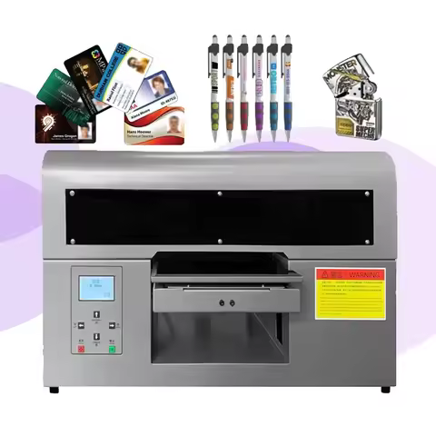 A4 Size UV Inkjet Printer 3D Emboss Texture Raised Printing Machine Plastic/ Metal/ Card/ Phone Case