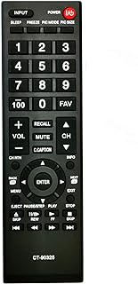 Universal Remote Control for Toshiba TVs Replacement Remote for All Toshiba LCD LED 3D HDTV 4K UHD S