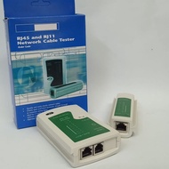 Network Cable LAN Tester RJ45 dan RJ11 Standard