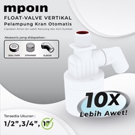 Pelampung Kran Otomatis MPOIN Float Valve Vertikal Premium ½ inch