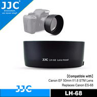 JJC Nắp Che Ống Kính Máy Ảnh Cho Canon EF 50Mm F/1.8 Ống Kính STM Thay Thế Cho Canon ES-68 Loa Che N