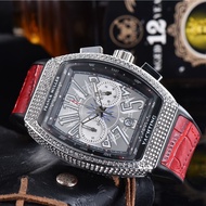 Frank Muller Ys quartz movement fashion watch full diamond watch waterproof Durable Ys