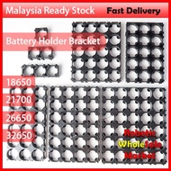 1. 18650 / 21700 / 26650 / 32650 Lithium Ion Battery Holder Bracket