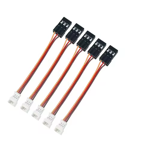 Male Molex Picoblade 1.25 to Female JR Standard Servo Adapter Female molex 1.25mm to Male JR 5PCS 28