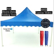 8x8 ft heavy duty folding canopy folding tent kanopi bazar payung pasar malam khemah
