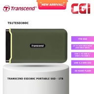 Transcend 1TB ESD380C USB 3.2 Gen 2x2 Type-C Portable SSD - TS1TESD380C