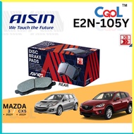 Disc Brake Pad Rear E2N105Y  Mazda 3 CX5 2013 Advics Aisin