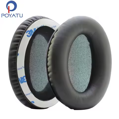 POYATU TT-BH22 Earpads For Taotronics TT-BH22 Headphones Earpads Replacement Ear Pads Cushions Cover