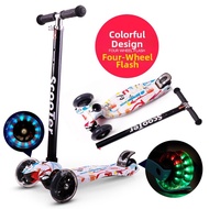 GELINGTONG | Wide Wheel Childrens Scooter 1-12 Years