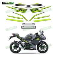 for Kawasaki NINJA400 Ninja 400 EX400 motorcycle stickers fuel tank body decoration full car reflect