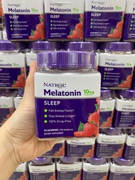Kẹo ngủ Sleep Natrol Melatonin 5mg 10mg - Hỗ trợ giấc ngủ với Natrol Melatonin