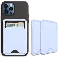 Pemegang Kad Telefon 3-dalam-1 - Dompet Silikon untuk Belakang Telefon, Serasi dengan iPhone, Samsun
