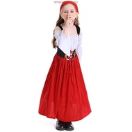 GERMANY Bavarian Costume Halloween Costume German Country Kids Midi Dress