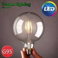 Dream Lighting LED G95 4W Bulb Edison COB Light Retro