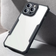 703 Clear Back Color Edge Case Camera Protection For iPhone 16 Plus 15 14 13 12 11 Pro Max 16E SE4 X