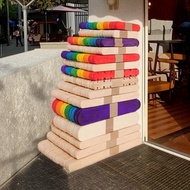 Ice Cream Stick Wooden Stick DIY Model Making Handmade Material Wooden Stick Color Popsicle Stick So