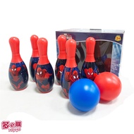 MARVEL Spider-Man Bowling Toy Set (Parent-Child Fun Children Sports Leisure Indoor Safety Ball New Year Gifts Christmas Prizes Movie Superhero)