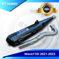 (เสียงเพราะ) ท่อผ่า เวฟ110i Wave 110i ปี 2014-2020 / Wave 110i ปี 2021-2025 มีมอก. 341-2543 ลูกเดิม-