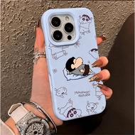 Liquid Silicone Shinchan Casing Redmi poco C85 C71 Xiaomi 15T Pro 15 15C Redmi 15C 15Note 14 A5 13C 