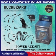 Warwick RockBoard Power Ace 9V Power Supply Adapter Set , UK Plug