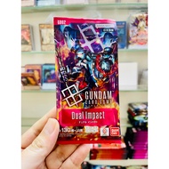 5 GET 1 FREE genuine video [ Ora Ora ] Pack of 7 gundam dual impact cards gd02 OFFICIAL CARD GAME