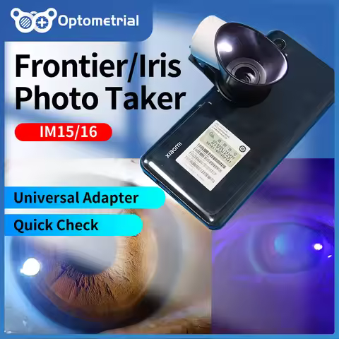optometria Simple Iris Condition Checker|1.00X-3.00X Camera Magnify Cellphone Adapter|ophthalmolog P